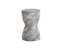 Marble Look Grey End Table Cara by Matho Sun, view 2