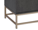 Large Gold Charcoal Grey Sideboard Rebel by Matho Sun, view 4