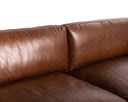 Shalimar Tobacco Leather Sofa Rogers by Matho Sun, view 5