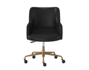 Vintage Black Office Chair Franklin by Matho Sun, view 2