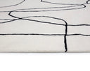 Ivory / Charcoal 8' X 10' Rug Tilda Hand -Tufted by Matho Sun, view 3
