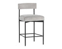 Black Polo Club Stone Counter Stool Seneca by Matho Sun