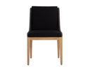Natural Arashi Black Dining Chair Sorrento by Matho Sun, view 3