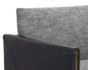 Nash Zebra / Coal Black Sofa Ashi by Matho Sun, view 5