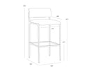 Abbington Black Barstool Mori by Matho Sun, view 6