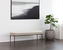Dark Bronze Chacha Cream / Meg Taupe Bench Koffi by Matho Sun, view 3