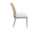 Greige Louis Cream Dining Chairs set of 2 Calandri by Matho Sun, view 3