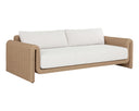 Natural Louis Cream Sofa Tibi by Matho Sun