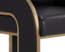 Napa Black Barstool Baz by Matho Sun, view 5