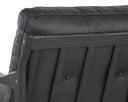 Black Black Leather Lounge Chair Gilmore by Matho Sun, view 8