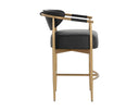 Bravo Black Counter Stool Heloise by Matho Sun, view 3