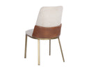 Belfast Oatmeal / Bravo Cognac Dining Chairs set of 2 Marie by Matho Sun, view 3