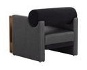 Bravo Black / Abbington Black Lounge Chair Edgar by Matho Sun, view 4