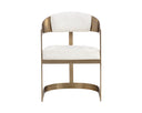 Rhea Light Barley Dining Armchair Beaumont by Matho Sun, view 2