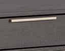 Small Gold Charcoal Grey Nightstand Rebel by Matho Sun, view 4