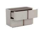 Large Cream Nightstand Jamille by Matho Sun, view 3