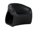 Black Lounge Chair Orson by Matho Sun