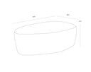 Dove Cream Ottoman Soraya by Matho Sun, view 6