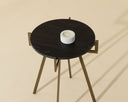 Black Marble End Table Anak by Matho Sun, view 6