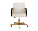 Linoso Ivory Office Chair Claudette by Matho Sun, view 2