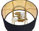 Black Marble Matte Black Table Lamp Kezna by Matho Sun, view 4