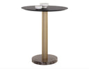 Gold Grey Marble / Charcoal Grey Bar Table Monaco by Matho Sun