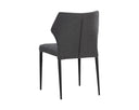 City Grey Dining Chairs set of 2 James Stackable by Matho Sun, view 3