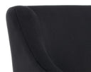 Abbington Black Dining Armchair Zane Wheeled by Matho Sun, view 7