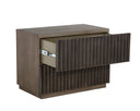 Taupe Nightstand Carlin by Matho Sun, view 3