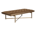 Vintage Cognac Bench Kayla by Matho Sun