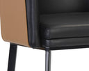 Napa Black / Napa Cognac Counter Stool Carter by Matho Sun, view 5