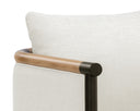 Heather Ivory Tweed Lounge Chair Wilder by Matho Sun, view 7