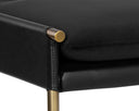 Abbington Black / Bravo Black Bench Bellevue by Matho Sun, view 5