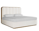 King Eclipse White Bed Jamille by Matho Sun