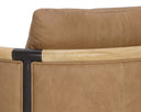 Ludlow Sesame Leather Lounge Chair Wilder by Matho Sun, view 8