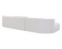 Laf Copenhagen White Sofa Chaise Laken by Matho Sun, view 4