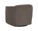 Rika Chocolate Lounge Chair Garrison Swivel by Matho Sun, view 4