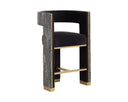 Abbington Black / Hobbes Night Counter Stool Adamina by Matho Sun