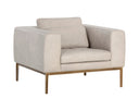 Bali Bone Leather Armchair Burr by Matho Sun