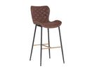 Antique Brown Barstools set of 2 Lyla by Matho Sun