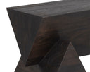 Dark Brown Bench Gregor by Matho Sun, view 5