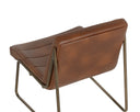 Bravo Cognac Lounge Chair Anton by Matho Sun, view 5