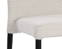 City Beige Dining Chairs set of 2 James Stackable by Matho Sun, view 4
