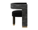 Abbington Black / Hobbes Night Dining Armchair Adamina by Matho Sun, view 3