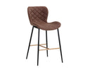 Antique Brown Counter Stools set of 2 Lyla by Matho Sun
