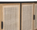 Large Gold Black/Natural Sideboard Avida by Matho Sun, view 7