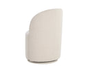Effie Linen Dining Chair Cavoli Swivel by Matho Sun, view 4