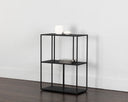Small Black Bookcase Eiffel Low by Matho Sun, view 4
