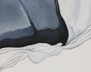 48" X 72" Black Floater Frame Nature Glacial Rock by Matho Sun, view 2