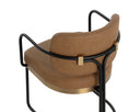 Milliken Cognac Dining Armchair Jalen by Matho Sun, view 5